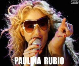 Puzzle Paulina Rubio τραγουδιστής Μεξικού